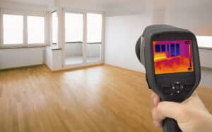 Thermal Image of Leak Detection.