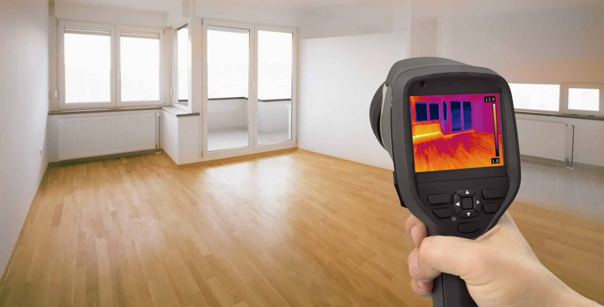 Thermal Image of Leak Detection.